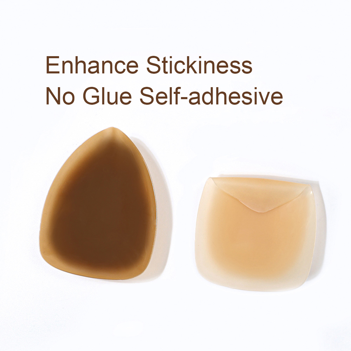Silicone Bra Adhesive - قابلة لإعادة الاستخدام لا الغراء مثلث
