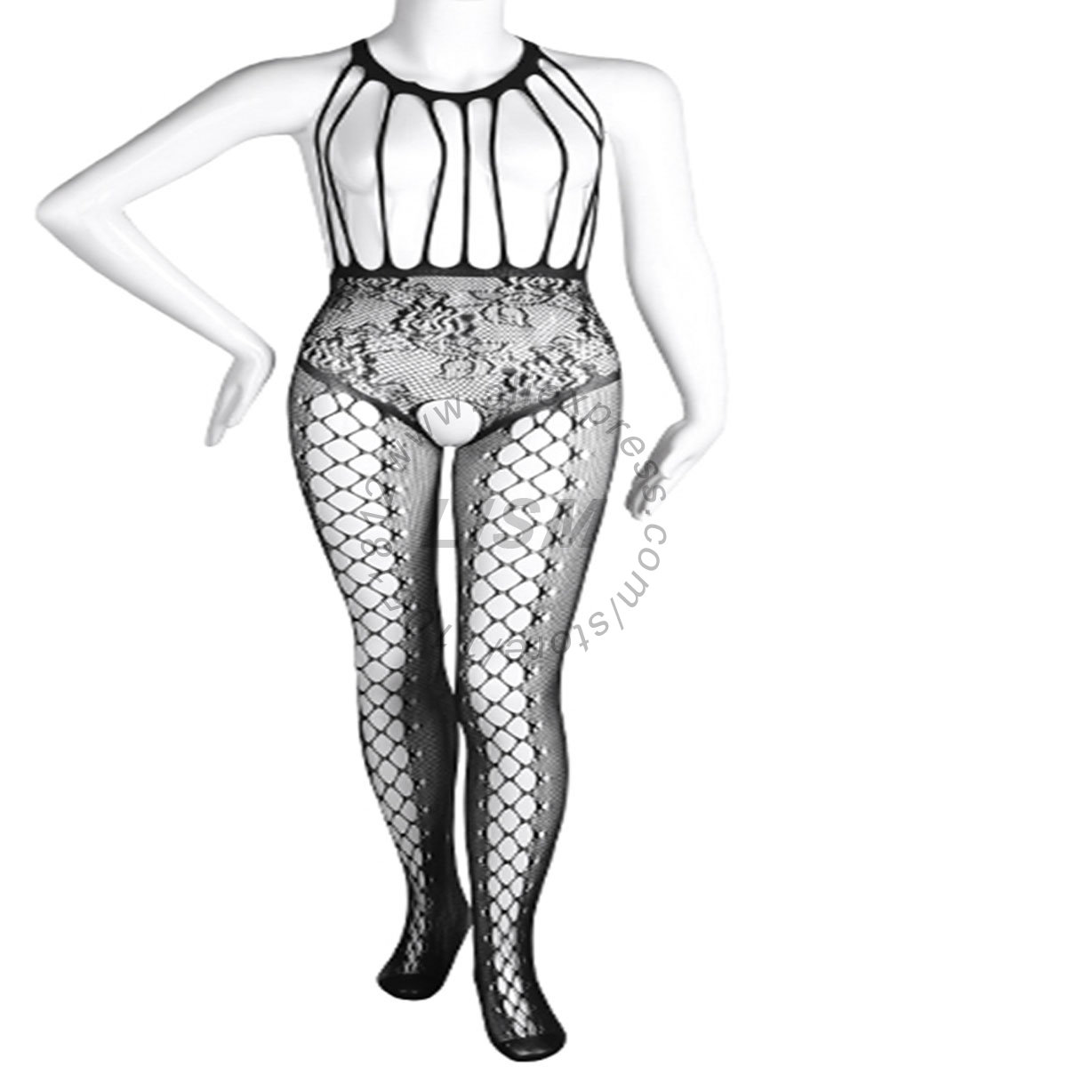 Bodystocking Fishnet - ملابس داخلية مثيرة من LISM بتصميم